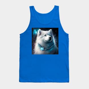 Samoyed Portrait Tank Top